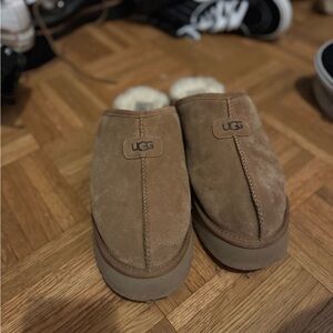 🌟UGG Brown Loafers Slip-On Comfort